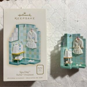 Hallmark Keepsake Spa Day Ornament